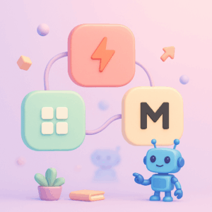AI assistant beside connected automation tools