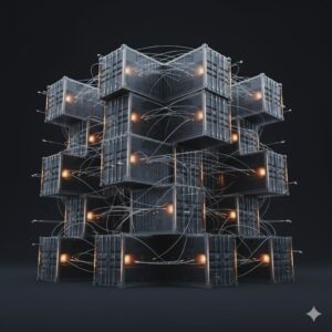 Modular cloud infrastructure framework assembled from connected components